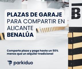Location Parking voiture à Benalúa. Se alquilan plazas de garaje en uso compartido