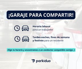 Rent Car parking in Carrer de la puríssima 10. Se alquila plaza de garaje para compartir