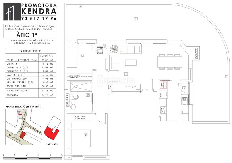 Foto 6bcf4847-2327-488e-b4f1-ef384d20b126. Attico 67m<sup>2</sup> in carrer de cèsar martinell i brunet 41 in Vendrell (El)