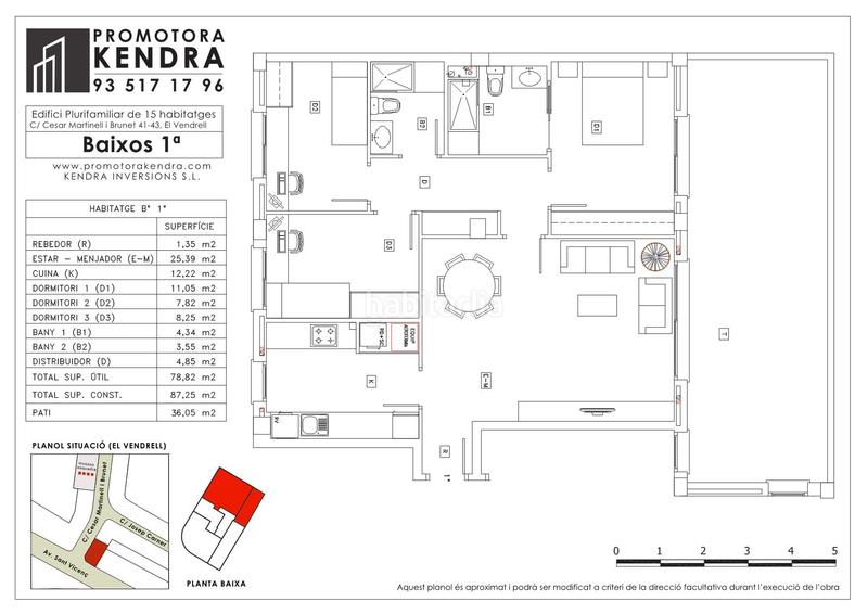 Foto d67392f4-09af-4cf6-912f-16166e6fc65e. Planta baja 87m<sup>2</sup> en carrer de cèsar martinell i brunet 41 en Vendrell (El)