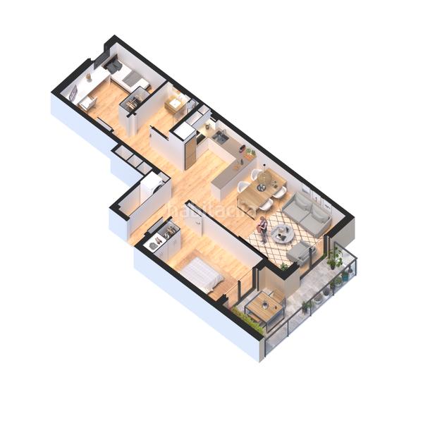 Foto f947f42f-2bbf-40a6-b80a-565b86fe6114. Appartement 67m<sup>2</sup> dans carrer de cèsar martinell i brunet 41 dans Vendrell (El)