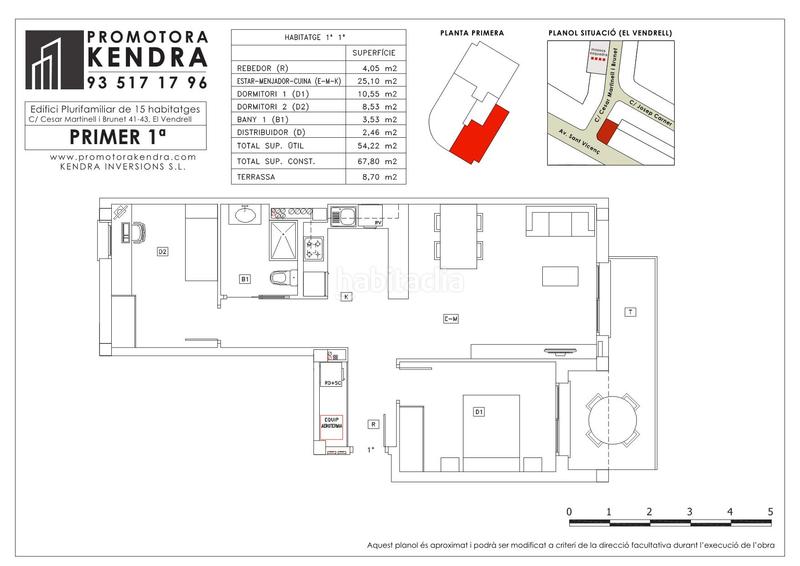 Foto 98aecb73-f2fd-40bb-88a9-c5f9d133a8a6. Pis 67m<sup>2</sup> a carrer de cèsar martinell i brunet 41 a El Tancat-Mas d´en Gual Vendrell (El)