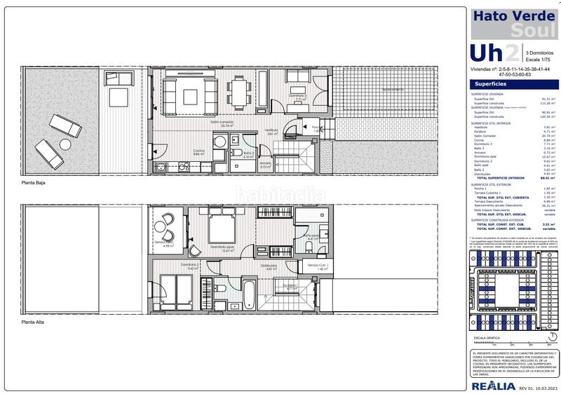Foto 84ac9c9c-b9d2-4cd3-a233-1aec9dcd4587. Maison jumelée 113m<sup>2</sup> dans calle las ventas 1 dans Las Pajanosas Guillena
