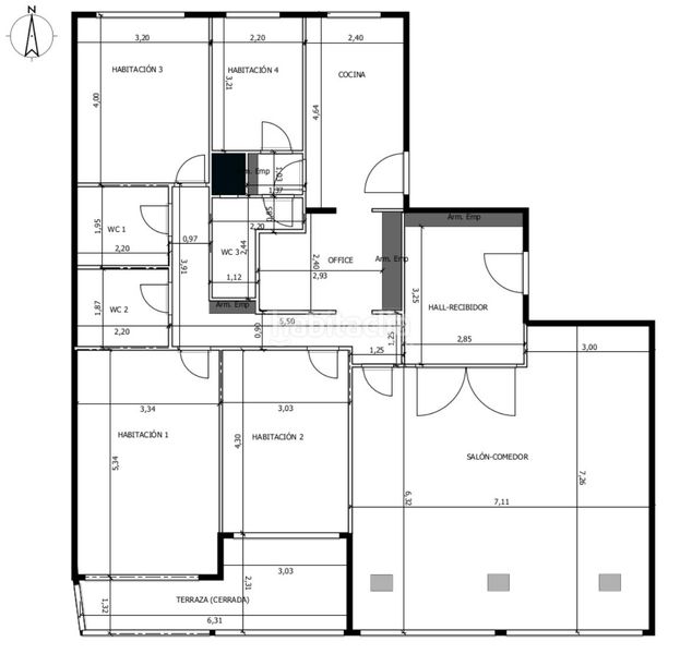 Foto df3e177b-8fab-4bf8-b607-21aa35cdd406. Pis amb calefacció a Cuatro Caminos - Azca Madrid