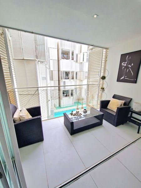 Foto d8fd6edb-fb9b-4c5d-ad2c-7b9d3f40dda5. Miete appartement mit heizung parking pool in Marina Botafoc-Talamanca Ibiza