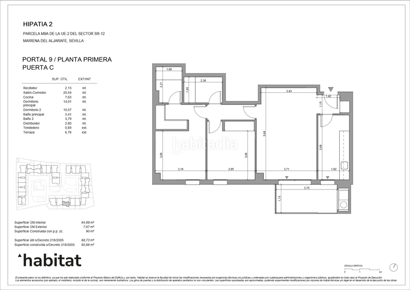 Foto e48727d9-d91e-45f8-a0f1-84095f24d7f5. Piso 92m<sup>2</sup> en Nuevo Bulevar Mairena del Aljarafe