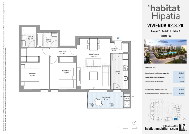 Foto 361e3bea-ec2f-41d9-8885-214ad3aa9267. Appartement 90m<sup>2</sup> avec chauffage piscine dans Nuevo Bulevar Mairena del Aljarafe