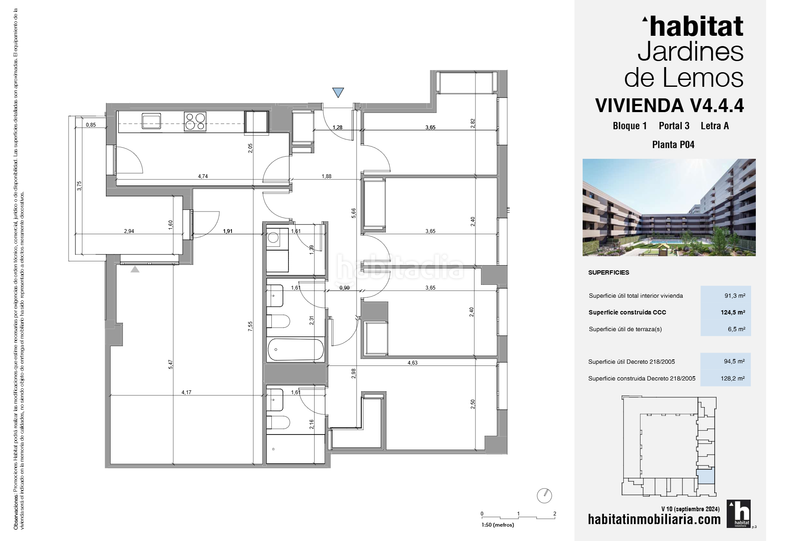 Foto 295e0ebf-a1bb-46a6-a1ca-71bea1c4830b. Flat 128m<sup>2</sup> in calle japón 20 in colores - entreparques Sevilla