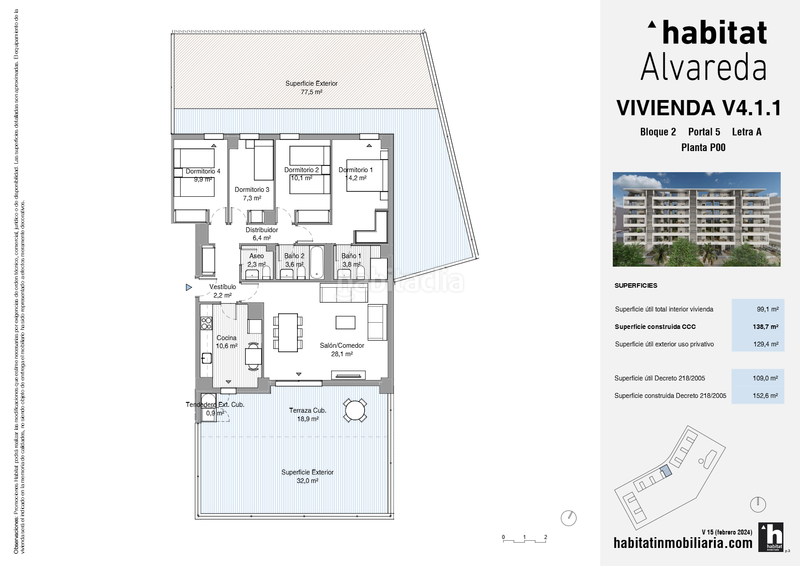 Foto 07e979da-db7e-4398-859d-a41bc1c7fe90. Ground floor 153m<sup>2</sup> with heating pool in Entrenúcleos Dos Hermanas