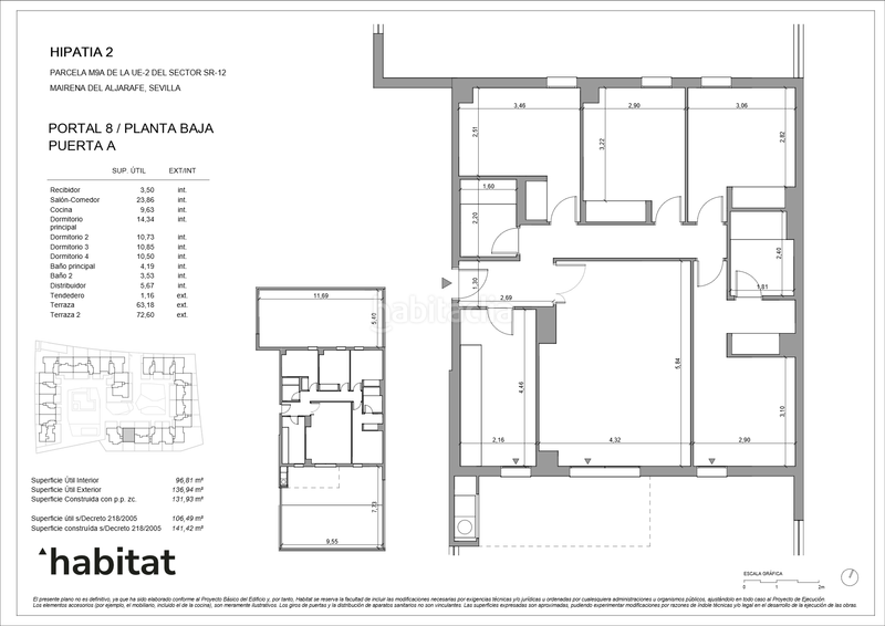 Foto 8e0df2d5-7192-4242-b297-f8a2561c22e8. Erdgeschoss 141m<sup>2</sup> mit heizung parking pool in Nuevo Bulevar Mairena del Aljarafe
