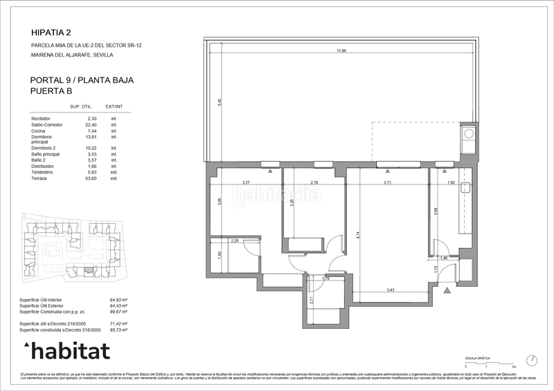 Foto 7f9a7bf4-20d0-4a08-92ad-5e6b5157e2c5. Ground floor 95m<sup>2</sup> with heating parking pool in Nuevo Bulevar Mairena del Aljarafe