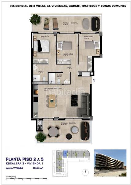 Foto 03602d5b-7281-4828-b7cd-e62cdf85d8db. Appartamento con parcheggio piscina in El Travaló - Martínez Valero Elche / Elx