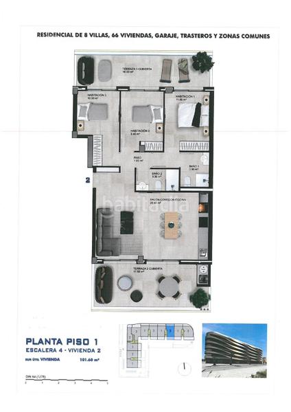 Foto 0b3f0f66-879d-496c-92cb-e2f61bbe895a. Appartamento con parcheggio piscina in El Travaló - Martínez Valero Elche / Elx