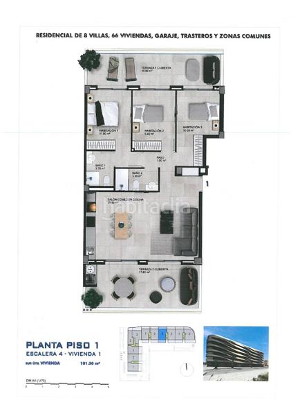 Foto 43931571-b5b0-4053-ae78-fbda103d8f3b. Appartement avec parking piscine dans El Travaló - Martínez Valero Elche / Elx