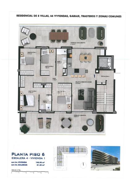 Foto 927ab14d-9a1a-4a2f-914f-280935b098c9. Appartamento con parcheggio piscina in El Travaló - Martínez Valero Elche / Elx