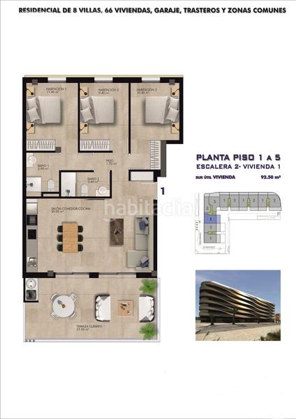 Foto 9e19a9f1-b6ee-4995-a364-6c014714b309. Appartement avec parking piscine dans El Travaló - Martínez Valero Elche / Elx