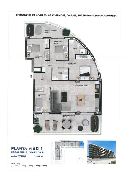 Foto c3ef4d5e-9c89-4372-88f8-82d5ab1e3e9b. Appartement avec parking piscine dans El Travaló - Martínez Valero Elche / Elx