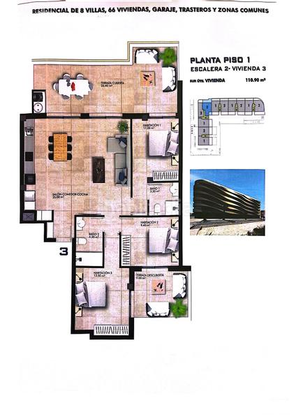 Foto d045fbed-785e-4e76-9ed8-ba62ec0d695d. Appartement avec parking piscine dans El Travaló - Martínez Valero Elche / Elx