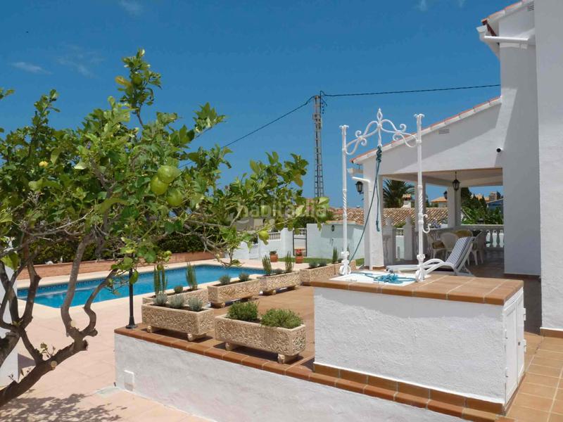 Foto 29a85052-417d-4221-a161-bb4e45dcb080. Rent chalet with fireplace parking pool in El Montgó Dénia