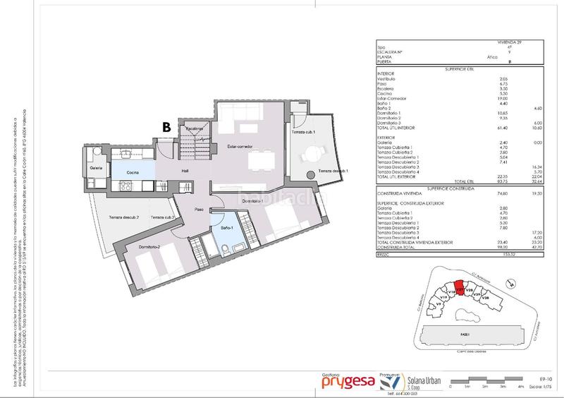 Foto 0ba4bb87-374a-4283-9021-4b1a6ffcc8e8. Penthouse 153m<sup>2</sup> with parking pool in El Puerto Dénia