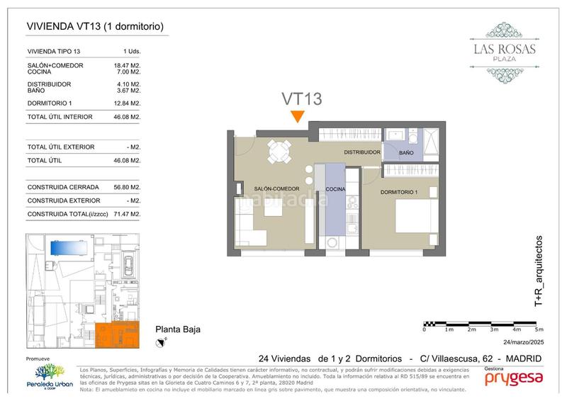 Foto d71edc33-123f-49b6-88f6-dd5c09f9130e. Appartement 71m<sup>2</sup> dans calle de villaescusa 62 dans Pueblo Nuevo Madrid