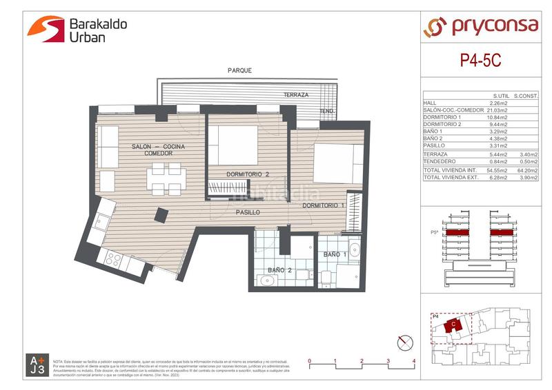 Foto 001f4fa4-eff7-4d48-8886-20d94d257296. Appartement 55m<sup>2</sup> dans altos hornos de vizcaya hiribidea 8 dans Barakaldo