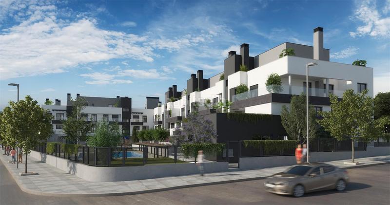 Foto 8857a469-a7f3-40e4-a8c1-ead53332b7bd. Àtic 136m<sup>2</sup> amb calefacció piscina a El Cantizal Rozas de Madrid (Las)