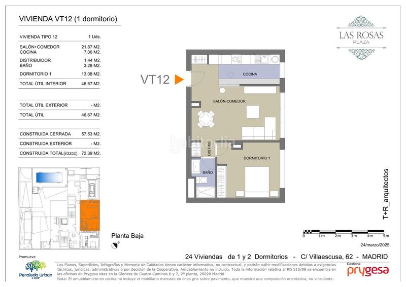 Foto d93c05c6-fb82-412b-9189-9d32db93d3f7. Ground floor 72m<sup>2</sup> in calle de villaescusa 62 in Pueblo Nuevo Madrid