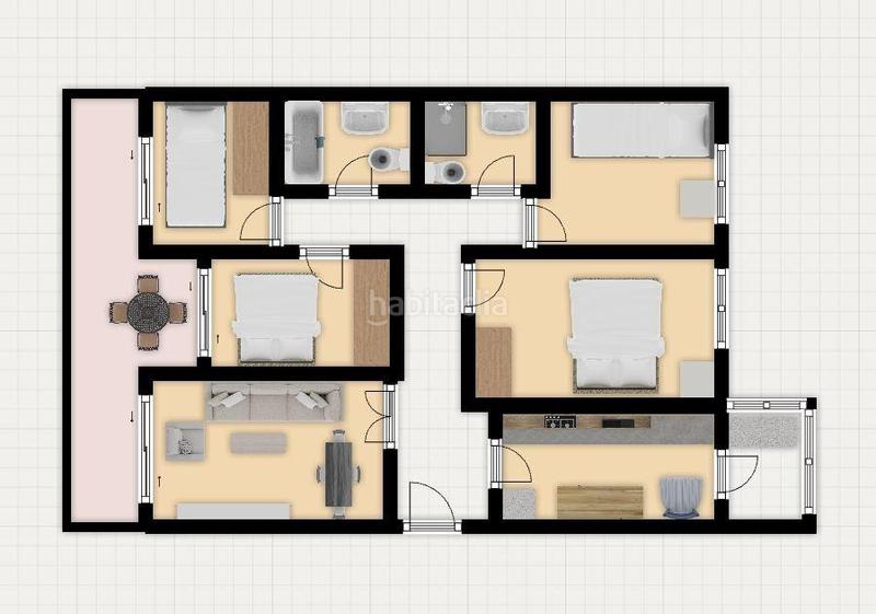 Foto 3ea29158-8069-4700-9f90-ba27a9cc7329. Alquiler piso alquiler miramar 4 dormitorios y 2 baños en Fuengirola