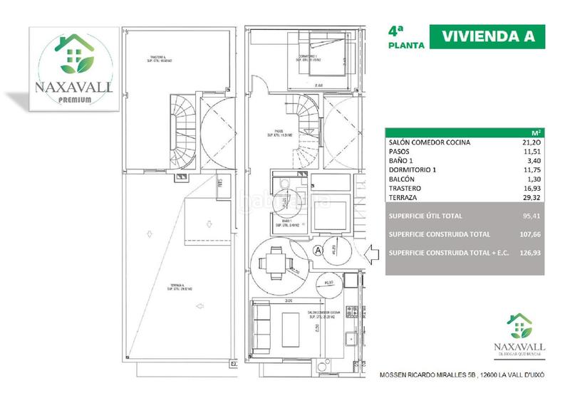 Foto 0d1cfa7e-7389-4f38-ad4d-2d688eb2f60f. Ático 126m<sup>2</sup> en carrer de mosen ricardo miralles 5 en Vall d´Uixó (la)