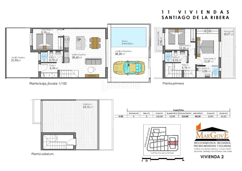 Foto d85cb753-0c0a-4b45-a95f-014a475e4048. Casa amb piscina a Santiago de La Ribera San Javier