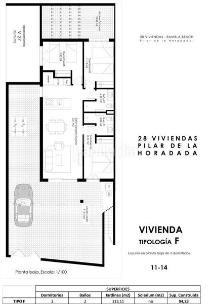 Foto 0c6957c3-f303-496d-946d-db50863455f9. Casa amb aparcament piscina a Pilar de la Horadada ciudad Pilar de la Horadada