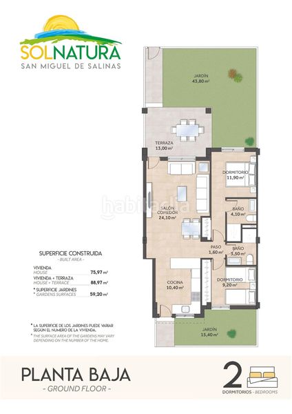 Foto 098ffe9c-e9e9-4b1a-9976-b4709c8d0944. Casa amb aparcament a San Miguel de Salinas