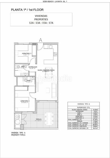 Foto ff2ebb9c-0f9d-4a7e-afd3-b7f879a26792. Piccolo appartamento con parcheggio piscina in Torreblanca Torrevieja