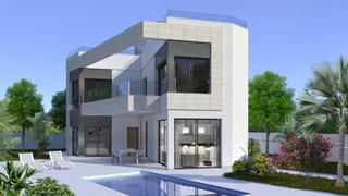 Chalet à Nueva Torrevieja. Villa de lujo en el centro de torrevieja, 3 dorm, 3 baños, parki