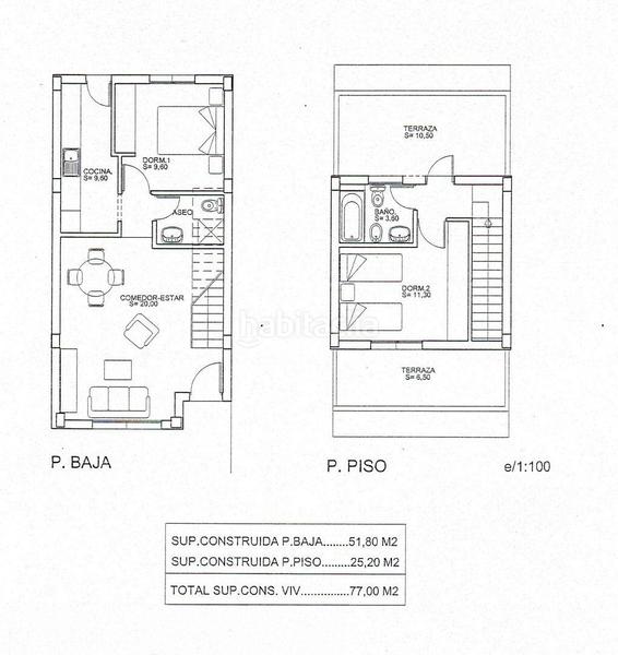 Foto 137e4e42-662c-4f2f-82f2-b732b3d4266d. Casa adosada adosado con 2 dormitorios y 2 baños, con piscinas comunitaria en zona villamartin costa en Orihuela
