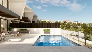 Casa adossada en Partida colina del sol 1e. Villa de diseo moderno con una superficie construida de 263,50. Obra nova