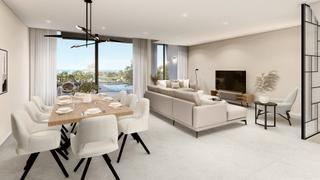 Casa adossada a Partida colina del sol 1e. Villa de diseño moderno con una superficie construida de 284,45