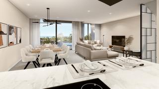 Casa adossada a Partida colina del sol 1e. Villa de diseño moderno con una superficie construida de 289,75