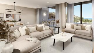 Casa adossada a Partida colina del sol 1e. Villa de diseño moderno con una superficie construida de 270 m²