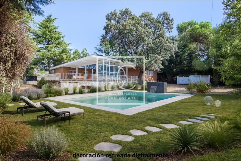 Foto 49cca085-7f04-4463-91cc-d2efcb036a1f. Chalet con camino riscaldamento parcheggio in Iglesia-Estación Moralzarzal