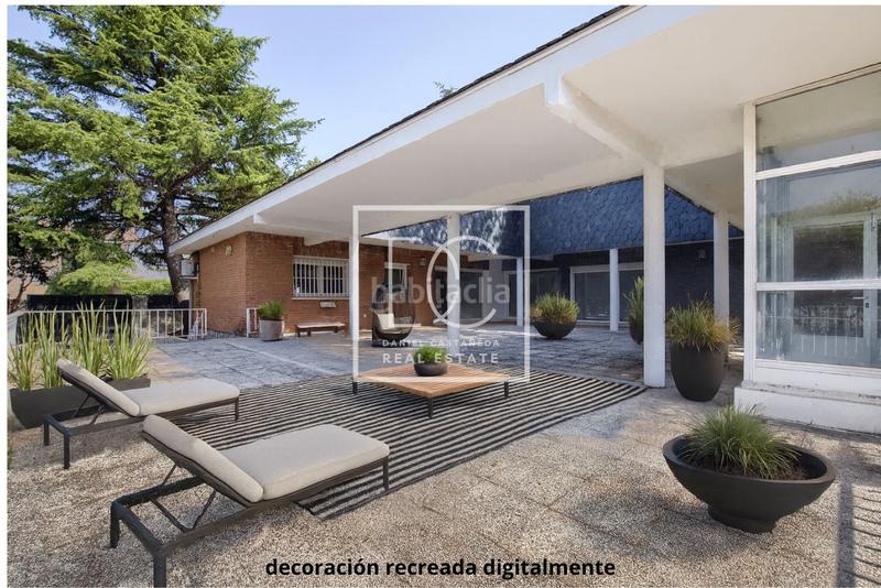 Foto ce2666ca-b0e7-4436-92bd-fdb8783a1a6c. Chalet con camino riscaldamento parcheggio in Iglesia-Estación Moralzarzal