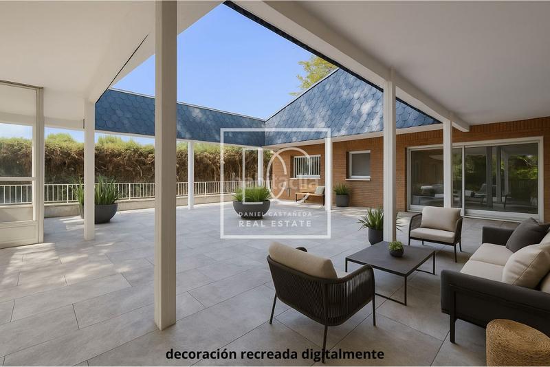 Foto ed4334a3-c1b8-46a3-b04e-8ec8407350a7. Chalet con camino riscaldamento parcheggio in Iglesia-Estación Moralzarzal