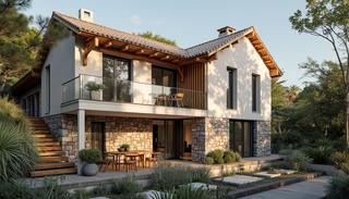 Xalet en Liendo. Vivienda unifamiliar aislada en parcela urbana llave en mano.