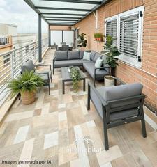 Ático  Crist dels afligits. Ático reformado  y con terraza de ensueño en ribaroja