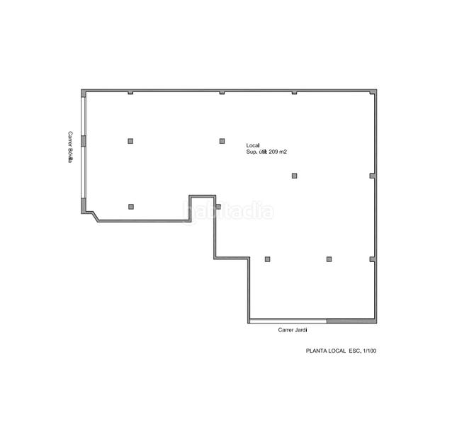 Foto eec71ccb-a942-4b25-ba2f-ea3a0ecfcb05. Local commercial dans carrer de la bòbila 7 dans Vallpineda-Santa Bàrbara Sitges