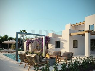 Terreno residenziale in Sant Antoni de Portmany. Exclusivo terreno en venta con licencia y proyecto de villa esti