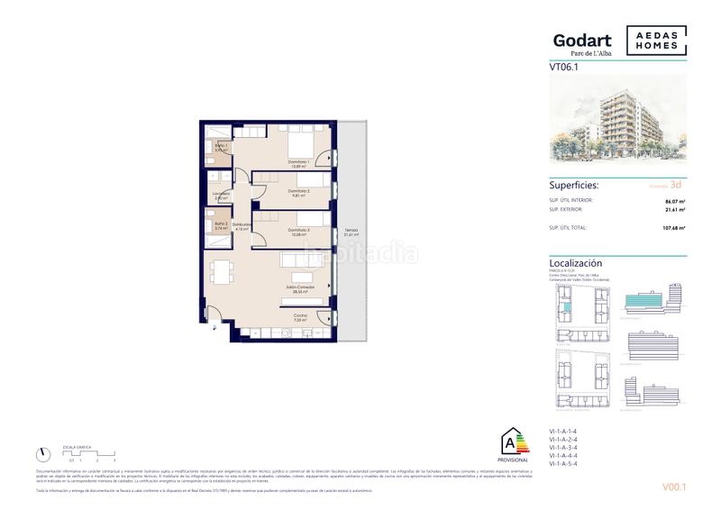 Foto f7028f8c-249e-4af9-bfa3-ea4f9a654532. Appartement 114m<sup>2</sup> avec chauffage piscine dans Serraparera Cerdanyola del Vallès