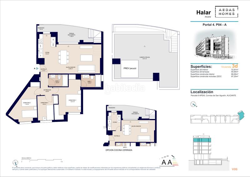 Foto f8cfee60-9373-4726-9eff-2fc00b476c87. Penthouse 97m<sup>2</sup> in calle deportista pitu perramón 5 in Paus - Polígono San Blas Alicante