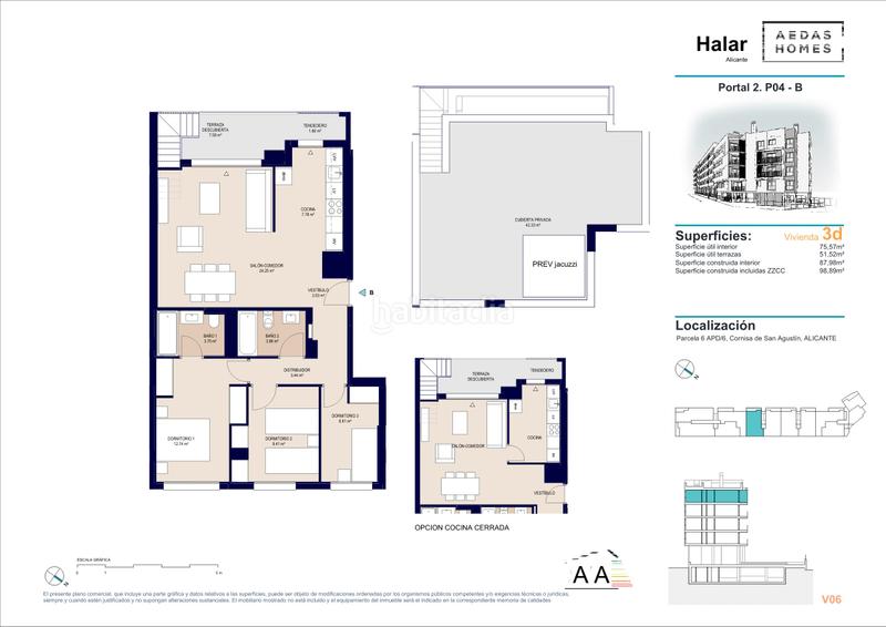 Foto 7bccc96d-be0f-4005-b2c3-aedf4deed629. Penthouse 98m<sup>2</sup> in calle deportista pitu perramón 5 in Paus - Polígono San Blas Alicante
